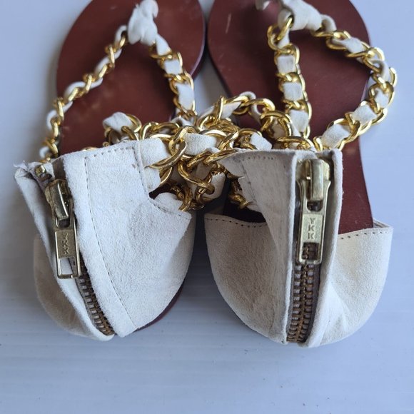 Aje Chain Sandals Thongs Size 38 - Picture 3 of 7